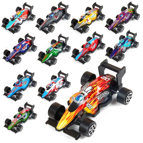 YCCHENG F1 Formula Pull Back Cars 15 Pack 1:43 Matchbox Toy Model Set Small Race Cars for Toddlers Kids Ages 2 3 4 5 6 Boys and Girls Preschool Birthday Party Favor