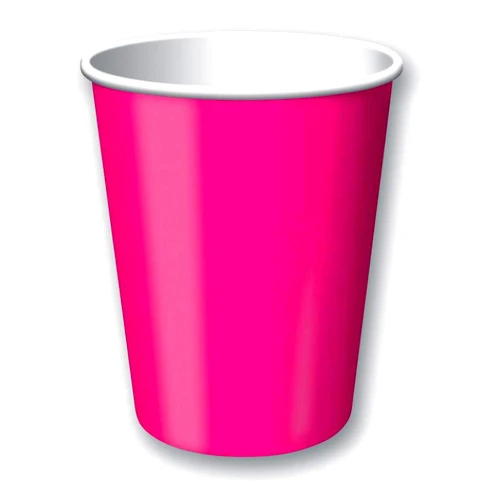 Creative Converting 9 Oz Paper Cups , 24 count (hot magenta)