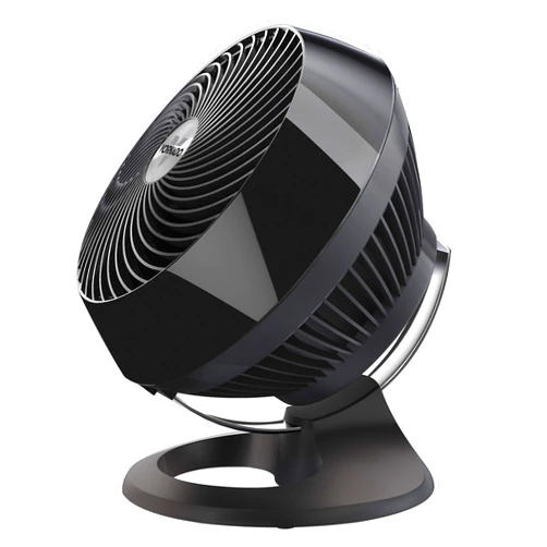 Vornado 660 Large Whole Room Air Circulator Fan for Home, 4 Speeds and 90-Degree Adjustable Tilt, Removable Grill, 10 Inch, Moves Air 100 Feet, Floor Fan for Bedroom, Office, Black