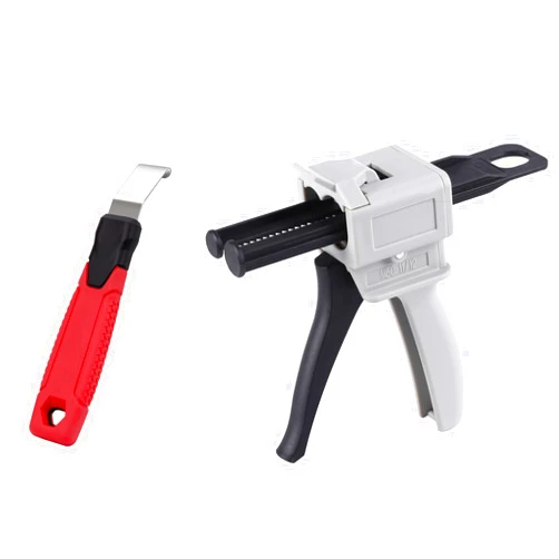 AINTXT Vinyl Siding Removal Tool(1pcs)+1:1/2:1 Dispensing Gun (1pcs)