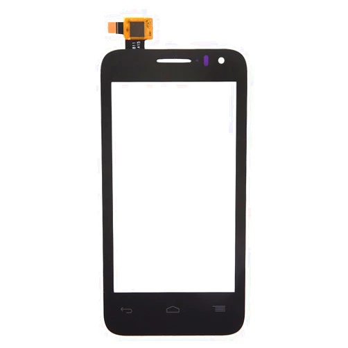 ZHANGJIALI Cell Phones Replacement Parts Touch Screen Panel Glass Digitizer Replacement Touch Panel for Alcatel One Touch Pop D3 / 4035 (Black) (Color : Black)