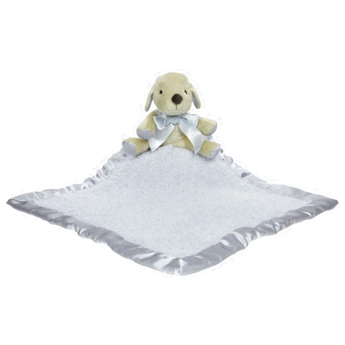 Barefoot Dreams CozyChic Barefoot Buddie - Blue/Puppy