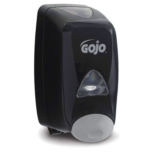 GOJO FMX-12 Push-Style Foam Soap Dispenser, Black, for 1250 mL FMX-12 Foam Soap Refills (Pack of 1) - 5155-06