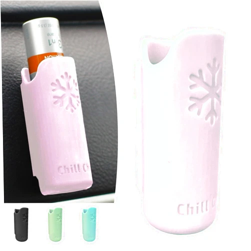 Chill Chap Generic Chill Chap - Insulated Lip Balm Mount - Premium Interior Car Accessory - Keep Your Chapstick Handy and Upright! - Great Low-Cost Gift (Lavender)