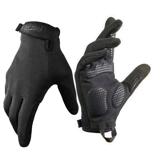FREETOO Full-Finger Workout Gloves for Men, [Excellent Grip] [Palm Protection] Padded Weightlifting Gloves Lightweight Gym Gloves Durable Training Gloves for Exercise Fitness