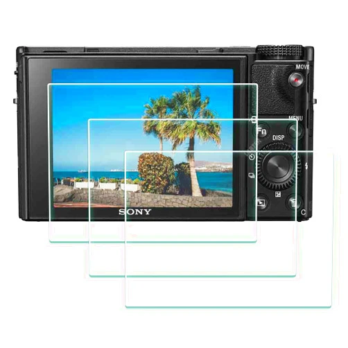 ULBTER Screen Protector for Sony RX100 VI RX100 V RX100 IV RX100 III RX100 II RX100 I Digital Camera, ULBTER 0.3mm 9H Hardness Tempered Glass Saver Anti-Scrach Anti-Bubble [3 Pack]