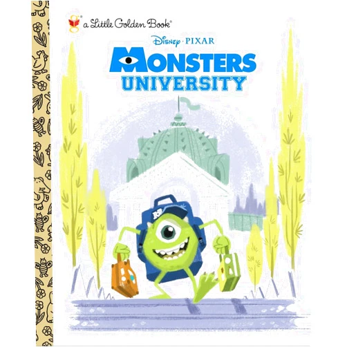 By RH Disney (Author, Illustrator) Monsters University Little Golden Book (Disney/Pixar Monsters University)