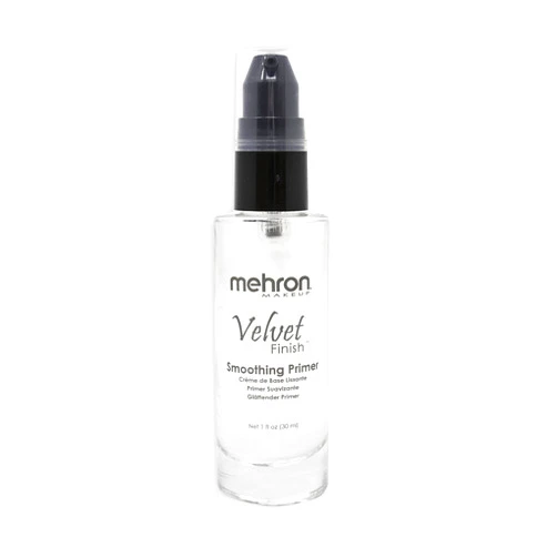 Mehron Makeup Velvet Finish Smoothing Primer | Professional Pre-Foundation Skin Primer | Primer Face Makeup 1 fl oz (30 ml)