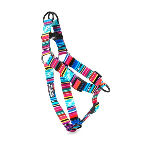 Wolfgang Man & Beast Wolfgang Heavy Duty Adjustable Dog Harness, Pull-Tested to Over 800 lbs for Walking & Training, Quetzal Print, Medium