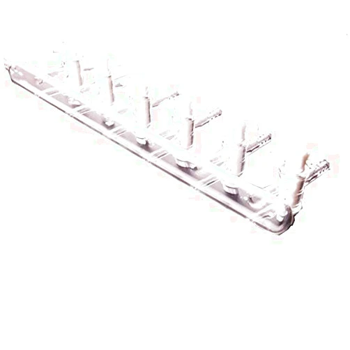 YUCHENGTECH Vacuum Gas Distributor Glass Manifold Vacuum Gas Chemistry Lab Glassware (6-Port, Single Bank)