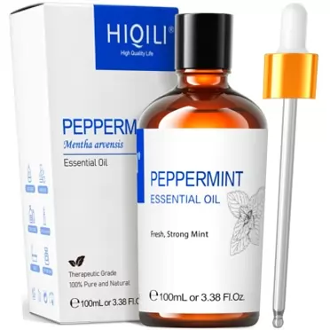 HIQILI Peppermint Essential Oil, Pack of 2