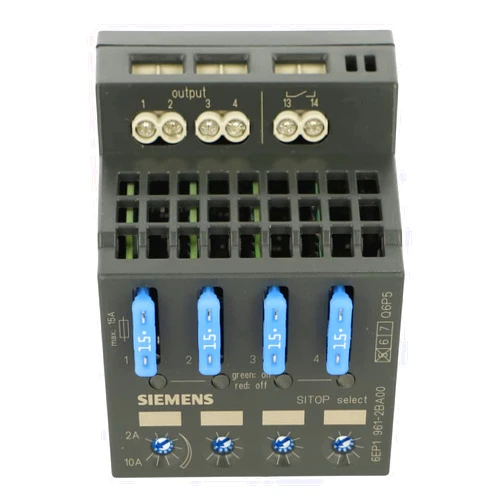 SIEMENS 6EP1961-2BA00 | SIEMENS SITOP Select Diagnostics Overload Module
