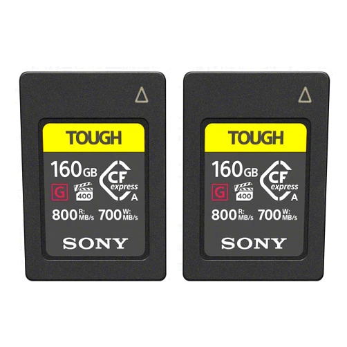 Sony CFexpress Type A 160GB Memory Card (2-Pack) Bundle (2 Items)