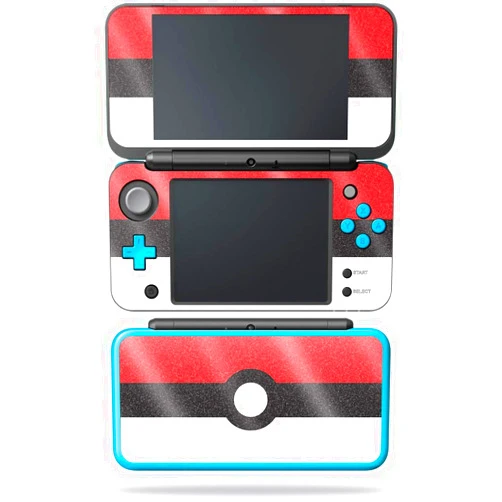 MIGHTY SKINS MightySkins Glossy Glitter Skin for Nintendo New 2DS XL - Battle Ball | Protective, Durable High-Gloss Glitter Finish | Easy to Apply, Remove, and Change Styles | Made in The USA