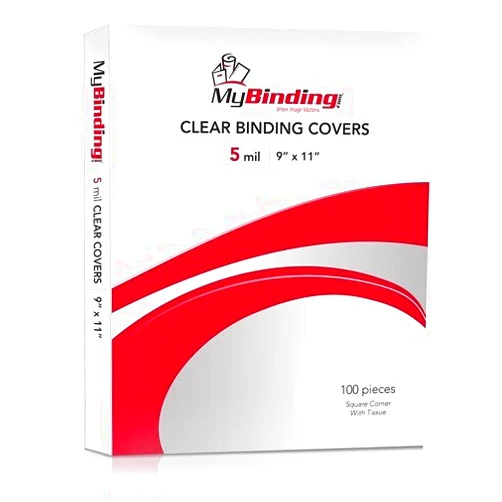 MyBinding 5mil Crystal Clear 9