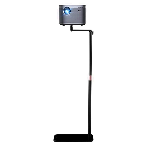 HIBORI Projector Stand Floor Projector Mount Adjustable Height 16 to 48 Inch Universal Projector Ceiling Mount 360 Degree Rotation Compatible with XGIMI, VANKYO, Jinhoo, AuKing
