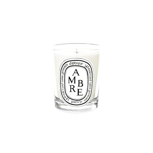 Diptyque Ambre Candle-6.5 oz, black (I0004921), Standard, spice