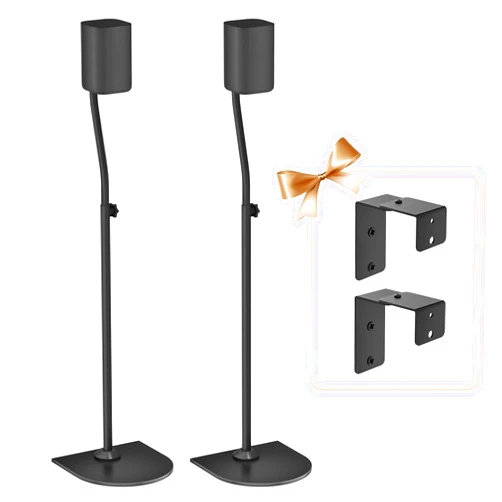 Notiela Universal Surround Speaker Stands Pair of Height Extend 33