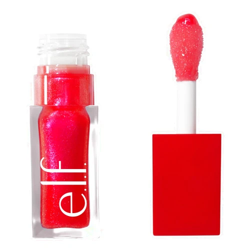 e.l.f. Jelly Pop Glow Reviver Lip Oil, Limited Edition Nourishing Formula Creates A Sheer, Ultra-Glossy Finish, Non-Sticky Feel, Vegan & Cruelty-Free