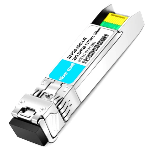 Fiber mall 25G SFP28 LR for Arista Networks SFP-25G-LR 25GBASE-LR SFP28 1310nm 10km DOM LC SMF Optical Transceiver Module