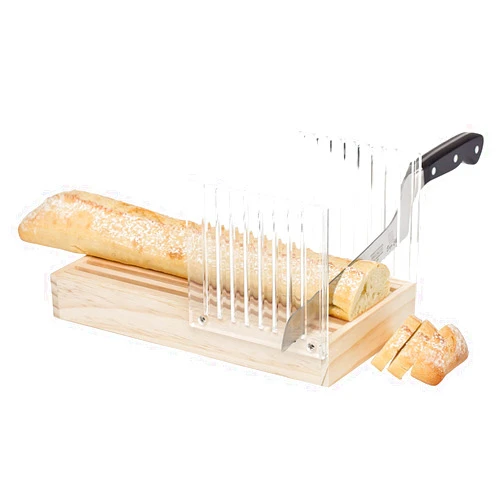 Mrs. Anderson's Baking Mrs. Anderson’s Baking Bread Cutter Slicing Guide with Crumb Catcher, 12.5-Inches x 6.375-Inches