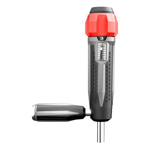 Real Avid Gunsmithing Torque Wrench Kit | All in One Torq Driver Tool with Screwdriver Bit Set & Accurate 1 Inch/Pound Setting for Precision Scope Mounting. Premium KIT.