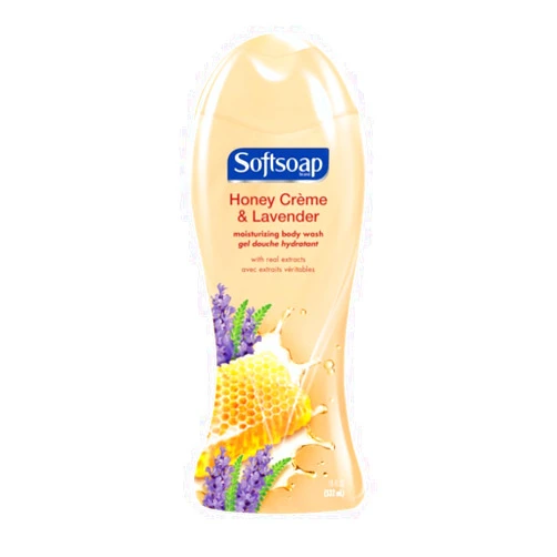 Softsoap Moisturizing Body Wash, Honey Creme and Lavender - 18 Fluid Ounce