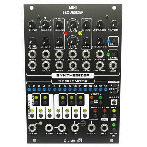 Division 6 Mini Sequesizer - Synth and Sequencer Eurorack Module