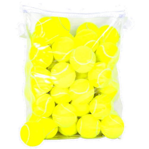 MRYCZ FYRHD 12/18/30/60 Pack Tennis Balls, Training Tennis Balls, Pet Dog Playing Balls, Practice Tennis Balls with Mesh Bag and Shock absorbers for Transport and Beginner Training