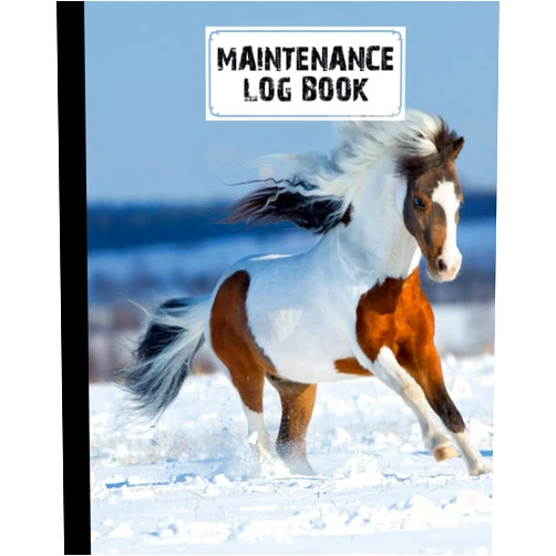 Hasan Ahrens Maintenance Log Book: Repairs And Maintenance Record Book for Home, Office, Construction and Other Equipments, 120 Pages, Size 8