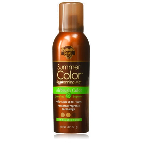Banana Boat Summer Color, Self Tanning Mist, Airbrush, 5 Oz