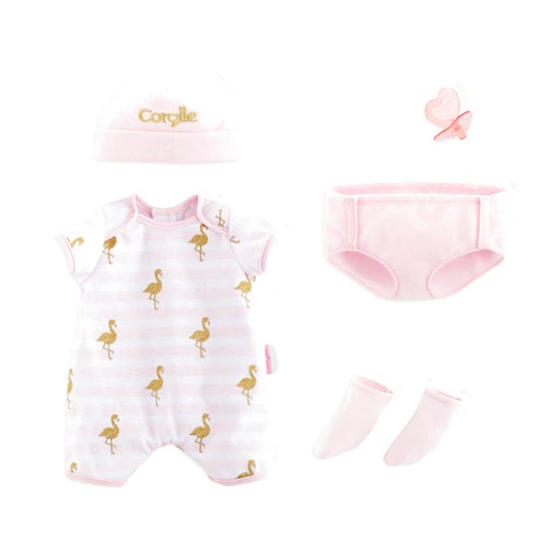 Corolle - Layette Set - 6 Piece Clothing and Accessory Set for Mon Grand Poupon 14