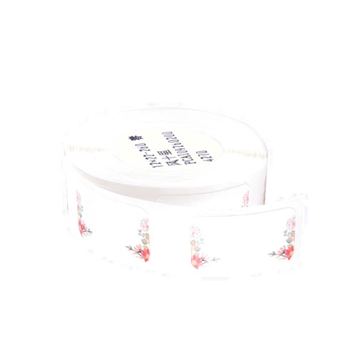 BUZHI Thermal Label Sticker,BUZHI Thermal Printing Label Paper Barcode Price Size Name Blank Labels Waterproof Tear Resistant 12 * 22mm 260pcs/roll for Home Organizer Supermarket Store Catering