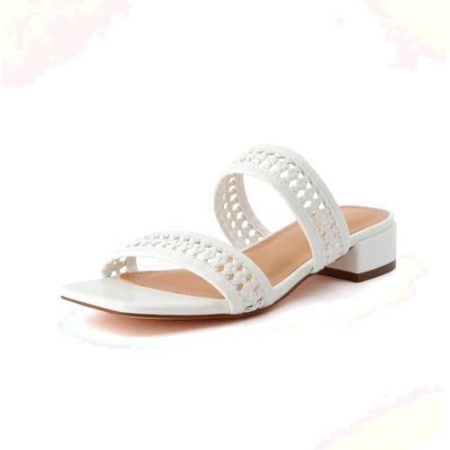 CUSHIONAIRE Women's Norma low block heel sandal +Memory Foam and Wide Widths Available