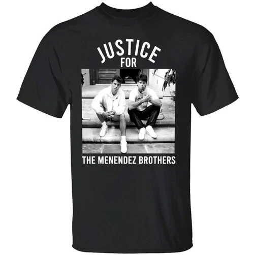MPTINO Justice For Menendez Brothers T-Shirt Monsters 2024 Shirt Lyle And Erik Menendez Gifts Free T-Shirt Gift For Woman And Man
