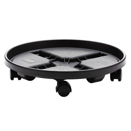 Bloem Round Planter Caddy with Wheels: 12