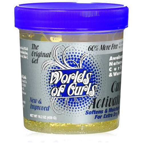 Worlds of Curls Curl Activator for Extra Dry Hair, 16 Ounce