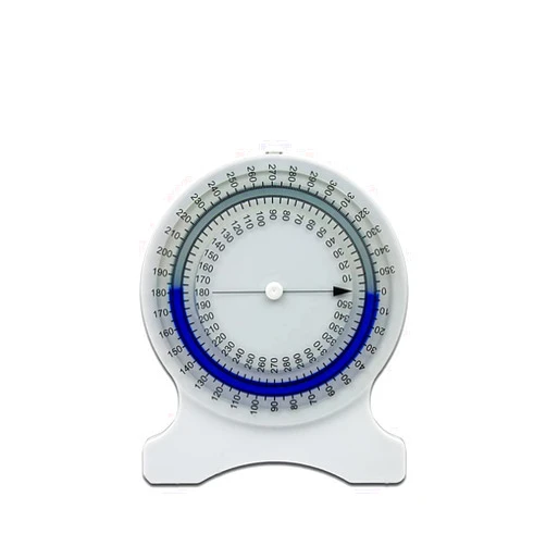 AUKUS Bubble Inclinometer Physical Therapy Tool - Accurate Range of Motion Angle Finder Protractor with No-Leak Housing - Physical Therapy Equipment for Professionals and Students