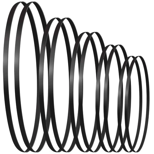 Frienda 10 Pieces Turntable Belt Different Specifications Machine Recorder Rubber Belt for Repair Replacement Maintenance Most Kinds of Belt-Driven Turntables, 5 Sizes
