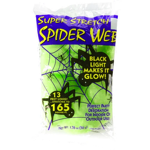 Fun World Spiderweb 50 Gr Green