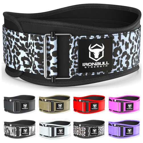 Iron Bull Strength Weight Lifting Belt for Men and Women - Great for Squats, Deadlift, Lunge, Exercises and Training - Best for Olympic, Cross-Training and Bodybuilding Workout