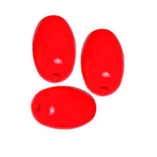 Kwik Tek Orange Cycle Parts Red Floats for Pools, Water Ski Ropes, Anchor Lines, Marker Buoys, Crab Traps, Boats and More 3 Pack by Kwik-Tek F-5R