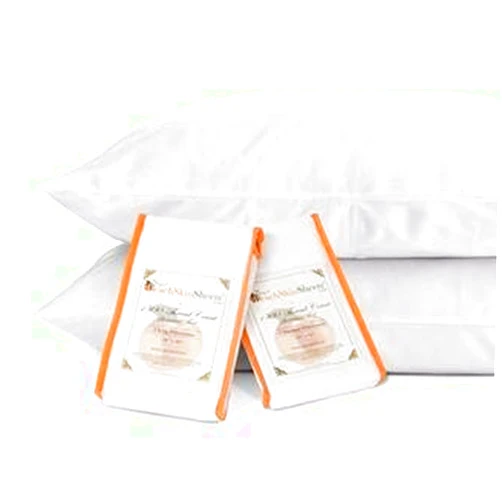PeachSkinSheets Night Sweats: The Original 1500tc Soft Standard Pillowcase Set Buttercream Yellow