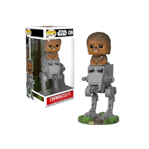 Funko POP! Deluxe: Star Wars - Chewbacca in at-ST Collectible Toy