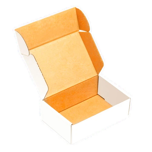 YUNSY-BOX 50 pack Small Shipping Box,6x4x2'',Corrugated Mailer,YUNSY-BOX Cardboard Box, White,for Small Business