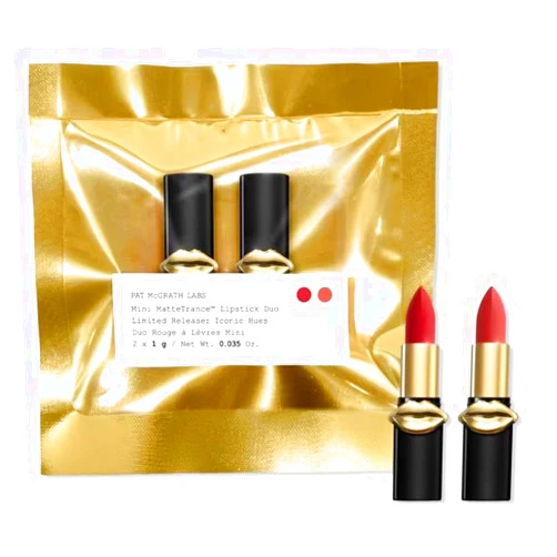Pat McGrath Labs Mini MatteTrance Lipstick Duo: Iconic Hues
