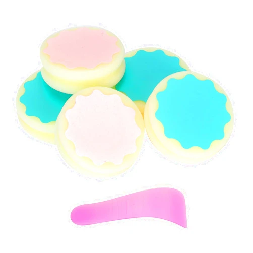 Betued Hair Remover Sponge, Hair Removal Sponge Depilation Pad, Double Sided Depilation Pad, Reusable Lightweight Depilation Tool Shave Sponge Hair Removal Tool Arm and Body Physical Hair Removal Tool