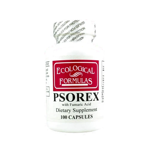 Ecological Formulas Psorex with Fumaric Acid, White, 100 Count