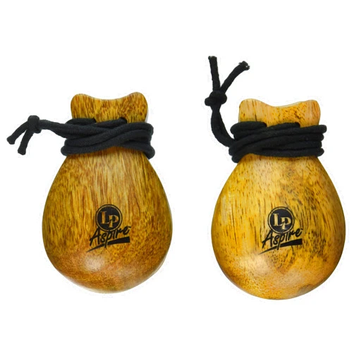 LP Latin Percussion LP Aspire LPA131 Castanets, Hand Held, 2 Pair