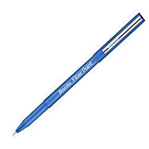 Generic Rorito Fiberpoint Pen | Set of 10 (Blue)